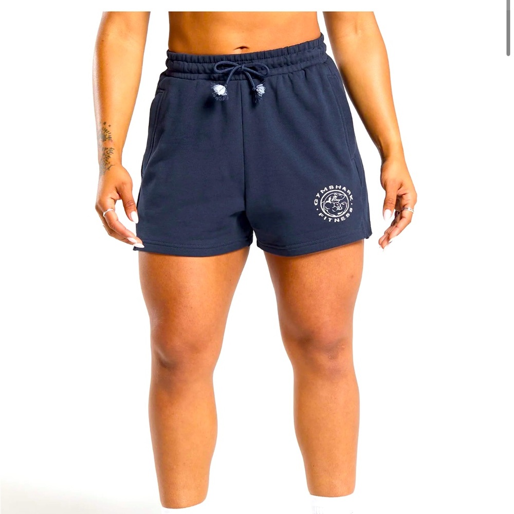GYMSHARK Women's Navy Blue Shorts